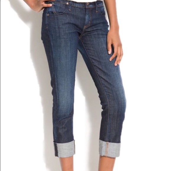 Citizen of Humanity Cropped Straight Leg Jeans - Picture 1 of 3